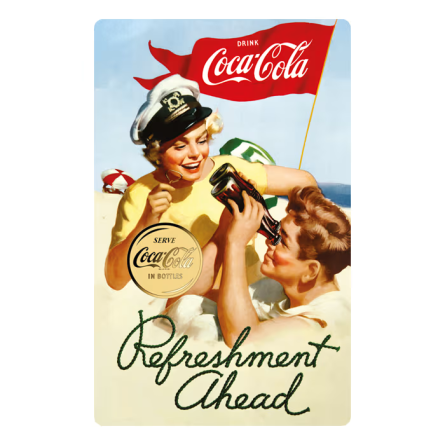 Złota Moneta w karcie Coca-Cola Refreshment, 1/1000 uncji