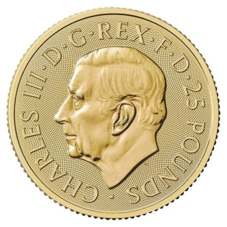 Britannia-Goldmünze 2027, 1/4 Unze