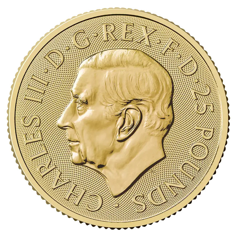 Britannia-Goldmünze 2027, 1/4 Unze