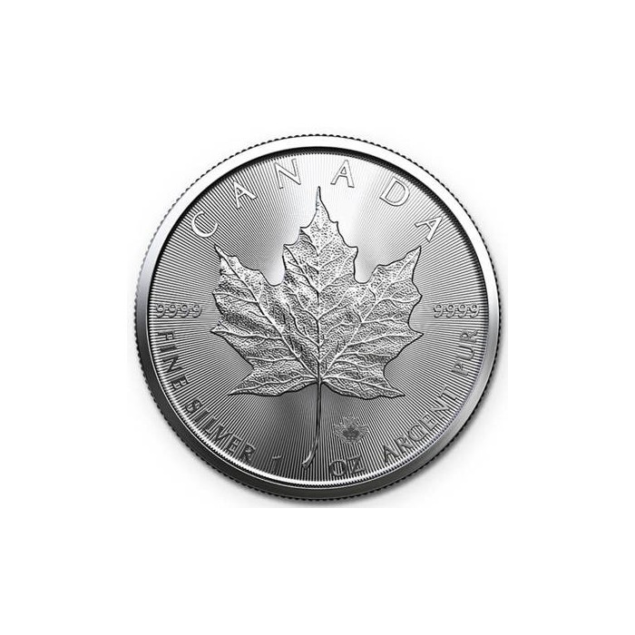 Maple Leaf 2022 – 1 Unze, Rückseite Maple Leaf 2022 – 1 Unze, Rückseite