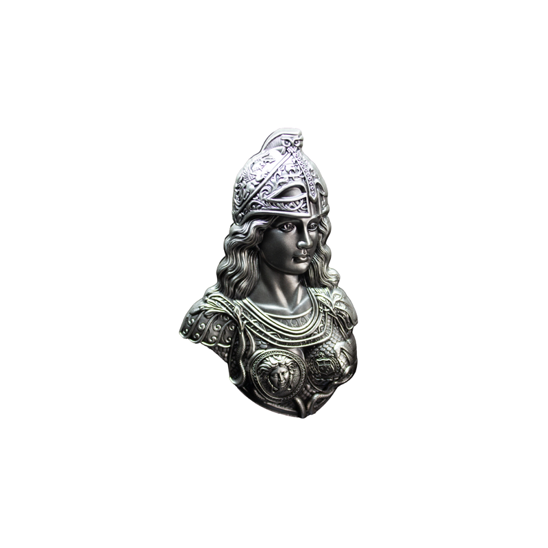 Srebrna Moneta Samoa, Athena 2026, 2 uncje - front Srebrna Moneta Samoa, Athena 2026, 2 uncje - front