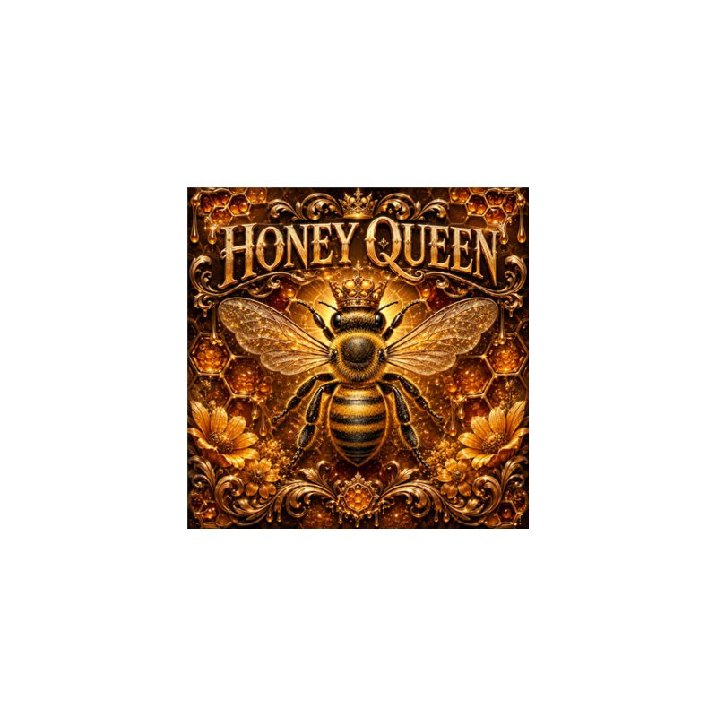 Honey Queen-Kupfermünze, 1 Unze – zertifiziert Honey Queen-Kupfermünze, 1 Unze – zertifiziert
