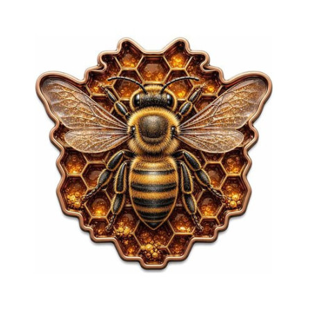 Мідна медаль «Honey Queen», 1 унція — аверс