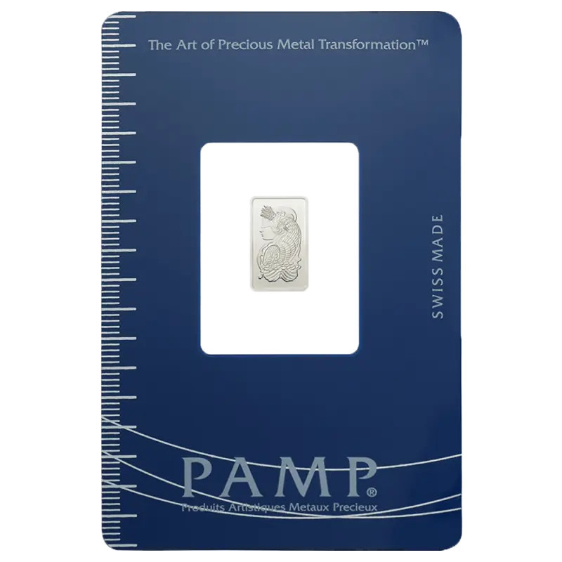 Sztabka Palladu PAMP Fortuna, 1 gram