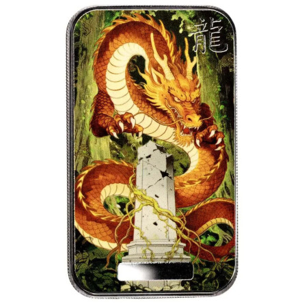Dragon Zhènyuè Mountain Guardian 2026 Silver Bar, 1 ounce - front