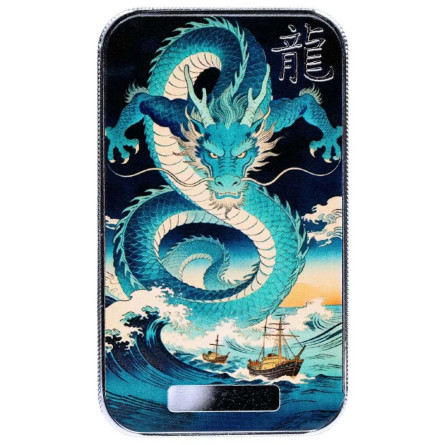 Срібний зливок Dragon «Море Цанхай» (Cānghǎi — «Безмежне море») 2026, 1 унція Срібний зливок Dragon «Море Цанхай» (Cānghǎi — «Безмежне море») 2026, 1 унція