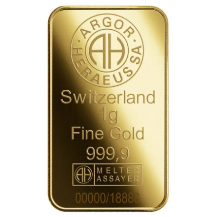Goldbarren „Year Of The Goat“ von Argor-Heraeus 2027, 1 g