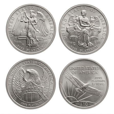 American Eagle Platinum Coin, Random Year, 1/10 ounce American Eagle Platinum Coin, Random Year, 1/10 ounce