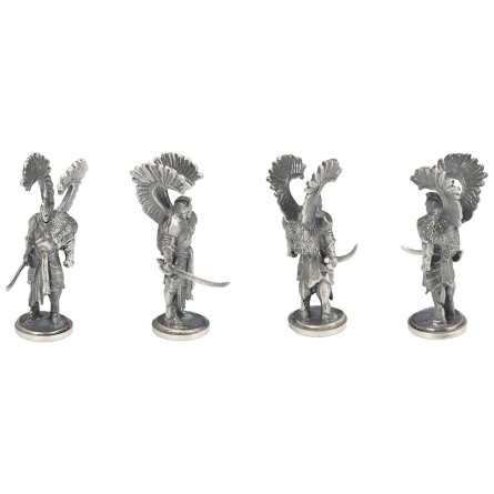 Srebrne Szachy Figurka Husarz 1, 1 uncja - jasny 2 Srebrne Szachy Figurka Husarz 1, 1 uncja - jasny 2