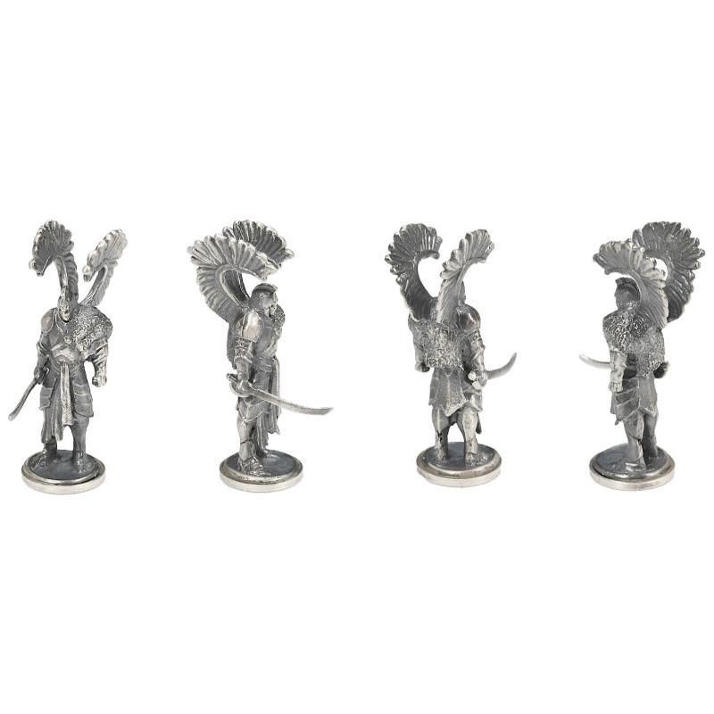 Silver Chess Set: Hussar Figurine 1, 1 ounce - Light 2 Silver Chess Set: Hussar Figurine 1, 1 ounce - Light 2
