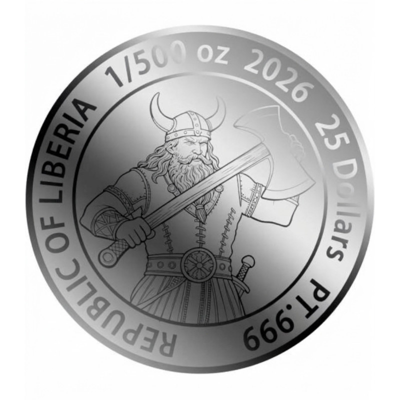 Platinum Coin in the Tomahawk 2026 Card, 1/500 oz Platinum Coin in the Tomahawk 2026 Card, 1/500 oz
