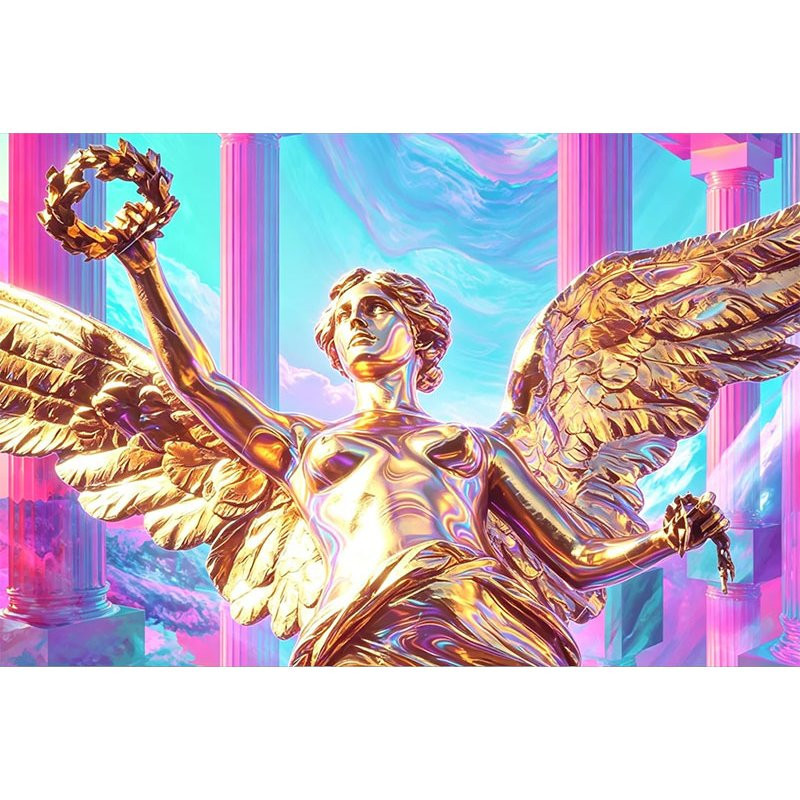 Srebrny Banknot Angel of Independance 2026, 10 gram - front