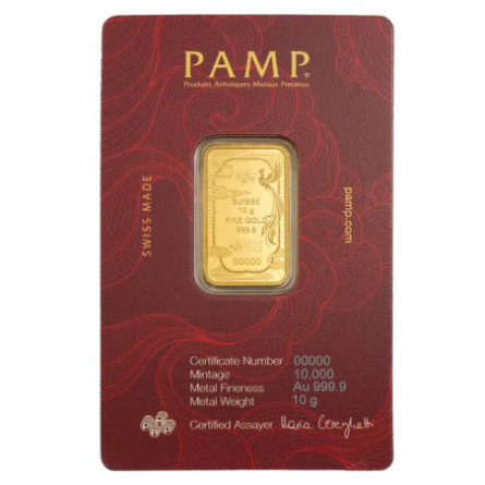 PAMP Phoenix 10g Gold Bar
