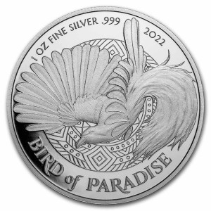 Bird of Paradise 1oz 2022 - rewers