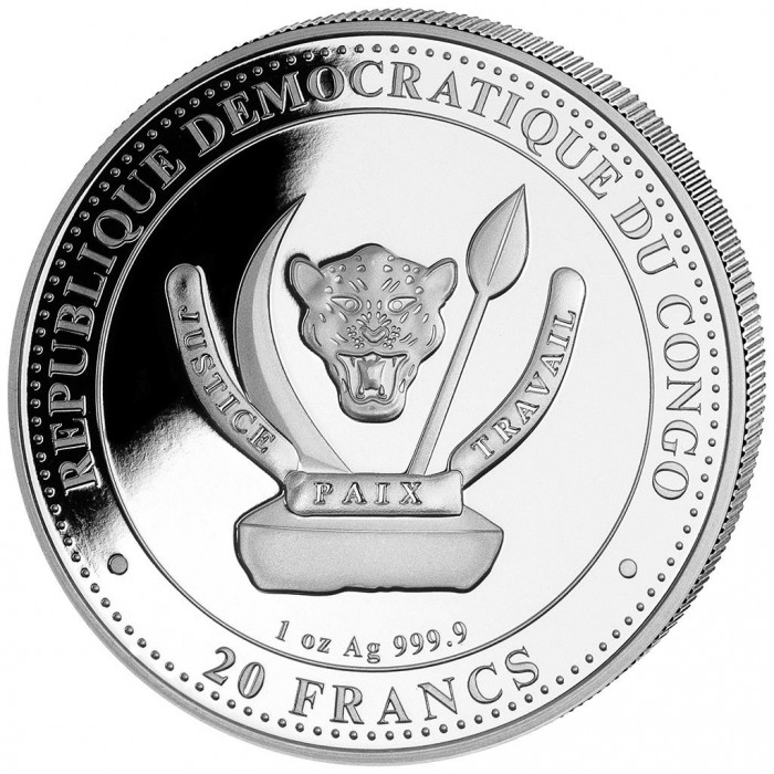 Gigantopithecus 1oz awers