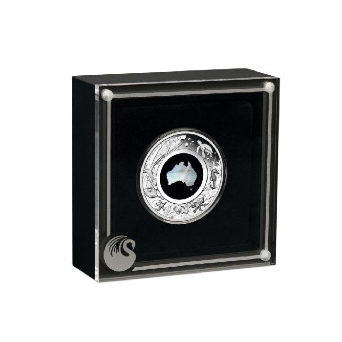 Great Southern Land 2021 Proof Silbermünze, 1 Unze - Display Great Southern Land 2021 Proof Silbermünze, 1 Unze - Display