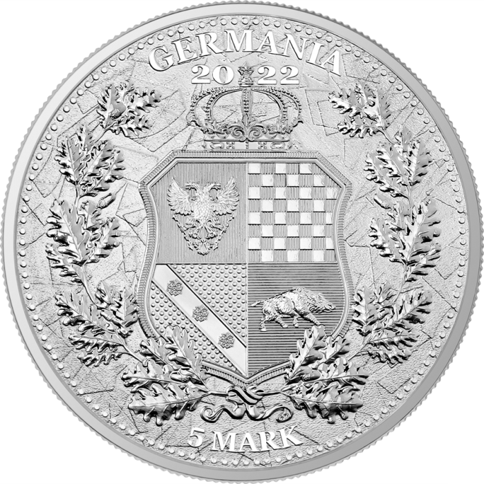 Silver Coin Allegories: Polonia & Germania 2022, 1 oz - aw