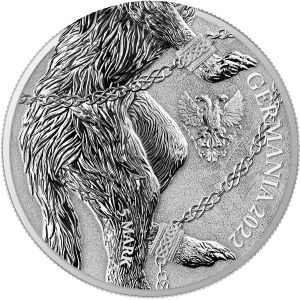 Germania Mint Fenrir Silbermünze, 1 oz Reverse