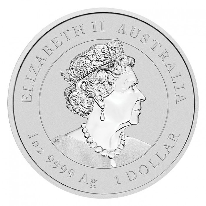Silver Lunar III Coin Year of the Rabbit 2023, 1 ounce - obverse Silver Lunar III Coin Year of the Rabbit 2023, 1 ounce - obverse