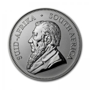 South Africa 2017 Silver Krugerrand Coin, 50th Anniversary, 1 oz - reverse side