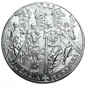 Silber Husaren BU Medaille, 1 Unze - Rückseite