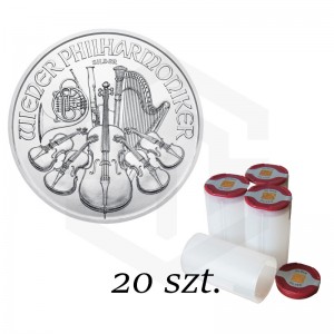 Pakiet 20x Srebrna Moneta Wiedeńscy Filharmonicy 2020, 1 oz