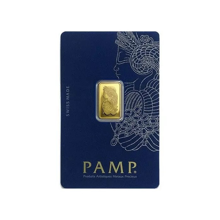 PAMP Fortuna gold investment bar 2.5 g