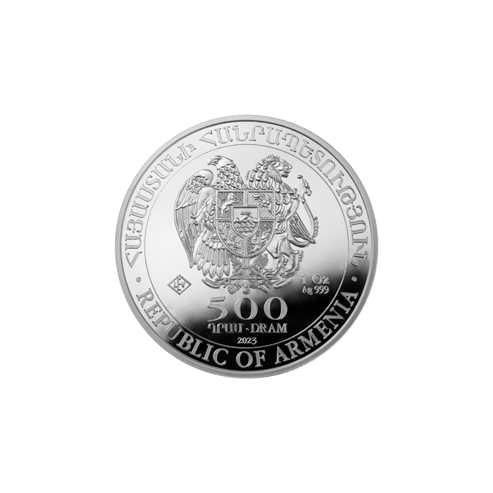 2023 Noah's Ark Silver Coin, 1 oz - obverse 2023 Noah's Ark Silver Coin, 1 oz - obverse