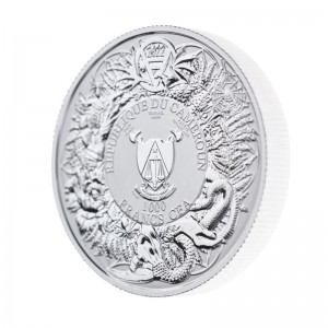 Silbermünze Slawische Bestien - Rusalka 2023, 2 oz Rand Silbermünze Slawische Bestien - Rusalka 2023, 2 oz Rand