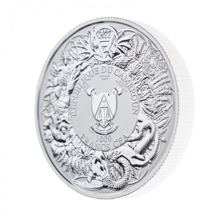Silbermünze Slawische Bestien - Rusalka 2023, 2 oz Rand Silbermünze Slawische Bestien - Rusalka 2023, 2 oz Rand