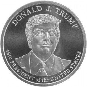 Donald J. Trump Silver Round, 1 oz.