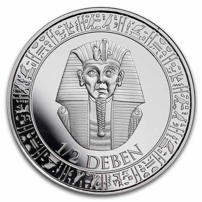 Die 7 Weltwunder der Antike: Große Pyramide von Gizeh, 1 Unze - Vorderseite Die 7 Weltwunder der Antike: Große Pyramide von Gizeh, 1 Unze - Vorderseite