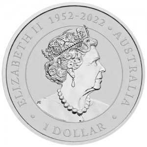 2023 Australischer Koala Silbermünze, 1 Unze Reverse