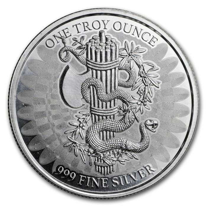 Srebrny Medal Liberty and Unity, 1 uncja awers