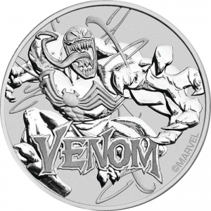 Marvel Series Venom 2020 1 унція - rewers Marvel Series Venom 2020 1 унція - rewers