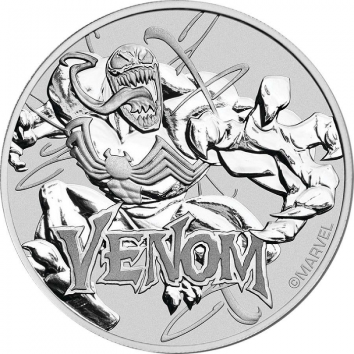 Marvel Serie Venom 2020 1oz - Umdrehungen Marvel Serie Venom 2020 1oz - Umdrehungen