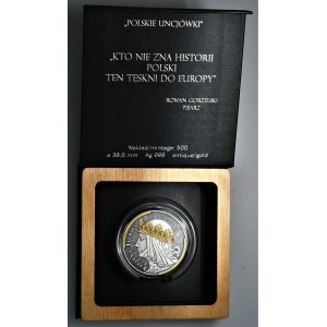 Königin-Hedwig-Antik-Gold-Silber-Medaille, 1 Unze - Schachtel Königin-Hedwig-Antik-Gold-Silber-Medaille, 1 Unze - Schachtel