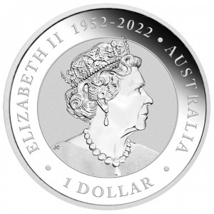 2023 Australian Wombat Silver Coin, 1 oz reverse