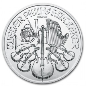 Philharmoniker 2022 - 1 Unze, Rückseite
