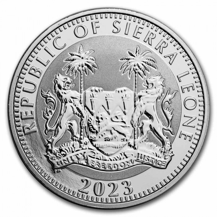 Srebrna Moneta Egyptian Gods: Osiris 2023, 1 uncja awers Srebrna Moneta Egyptian Gods: Osiris 2023, 1 uncja awers