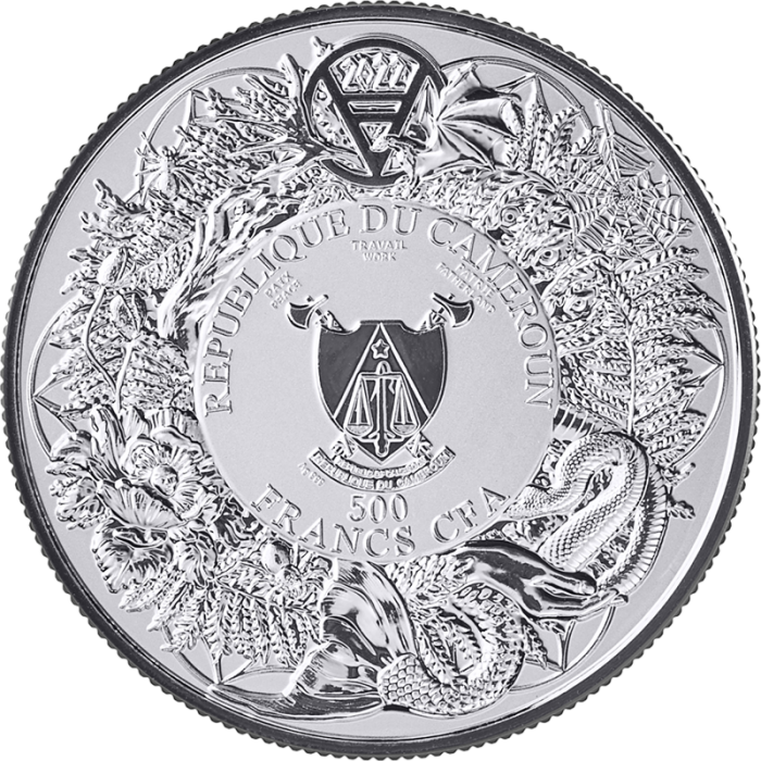 Silbermünze Slawische Bestien - Rusalka 2023, 1 oz - Vorderseite Silbermünze Slawische Bestien - Rusalka 2023, 1 oz - Vorderseite