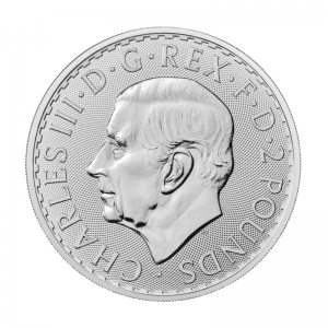 Britannia 2023 Silver Coin, 1 oz - reverse side