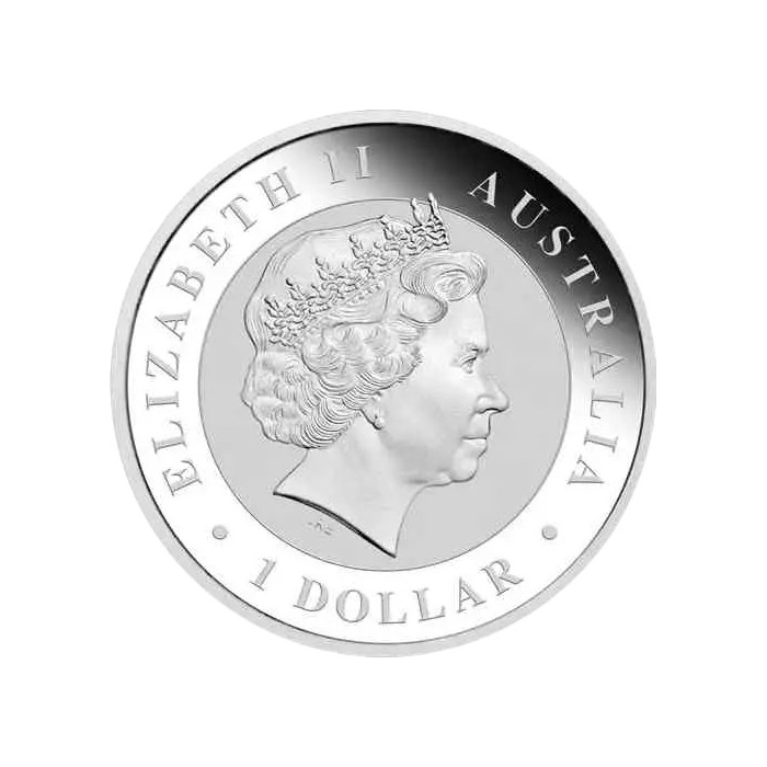 Сребрна монета Австралійський клинохвостий орел 2015, 1 унція - аверс