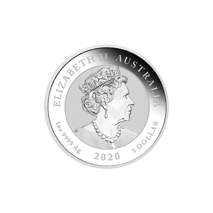 Srebrna Moneta Double Pixiu 2021, 1 uncja - awers