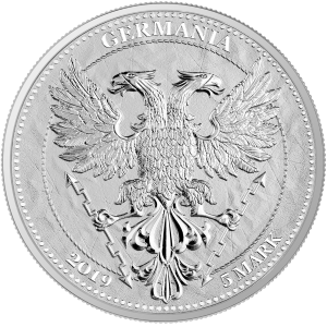 Silver Mythical Forest Coin: 2020 Oak Leaf, 1 oz - obverse
