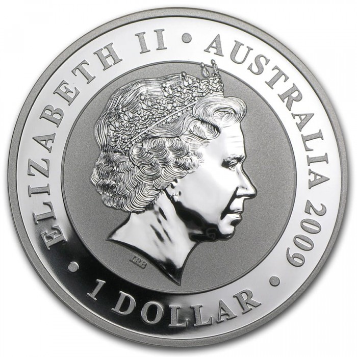 Srebrna Moneta Australijski Koala 2009, 1 uncja - awers