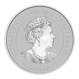 Platynowa Moneta Australian Koala 2023, 1/10 uncji - awers