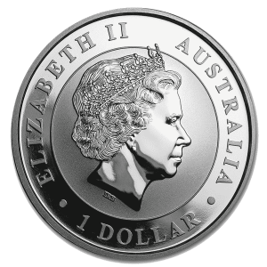 Srebrna Moneta Australischer Keilschwanzadler 2016, 1 uncja - rewers