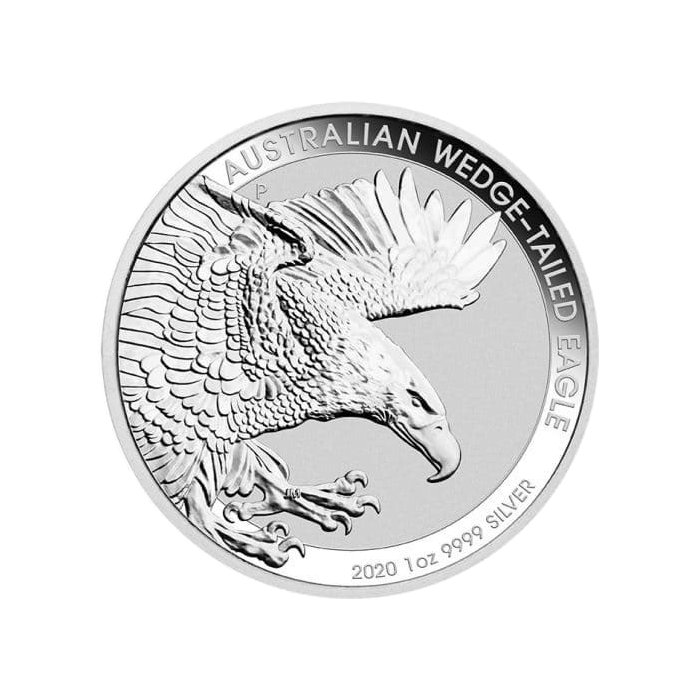 Srebrna Moneta Australischer Keilschwanzadler 2020, 1 uncja - rewers Srebrna Moneta Australischer Keilschwanzadler 2020, 1 uncja - rewers