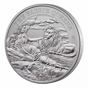 Srebrna Moneta Una und der Löwe 2024, 1 uncja - rewers Srebrna Moneta Una und der Löwe 2024, 1 uncja - rewers